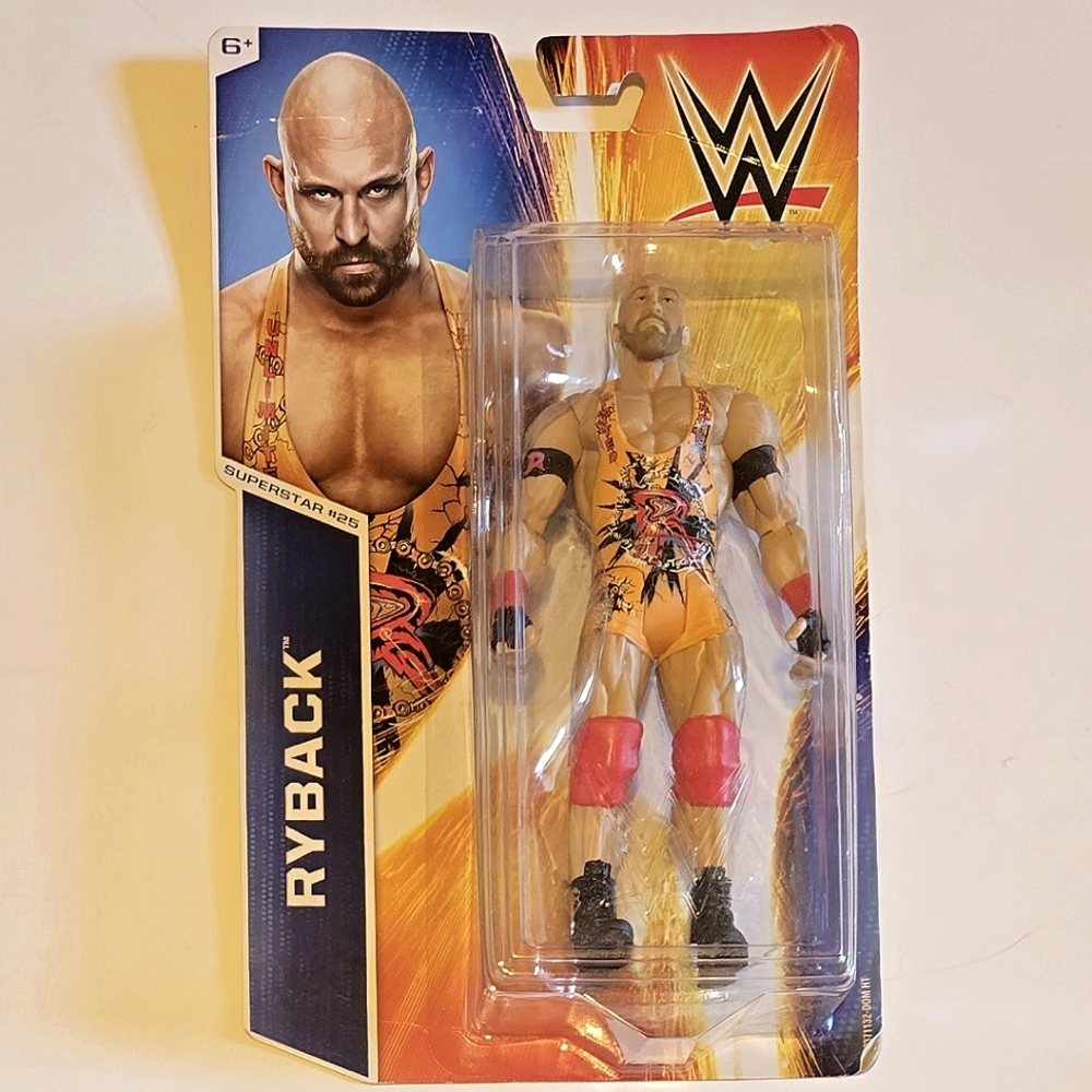 WWE Superstar #25 RYBACK 2014 Mattel Wrestling Figure NEW SEALED 🔥